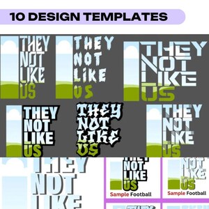 They not Like Us Canva Editable Design, Drag and Drop Your Design, They Not Like Us Canva Frame Template, Trending Canva Frame 10 versions
