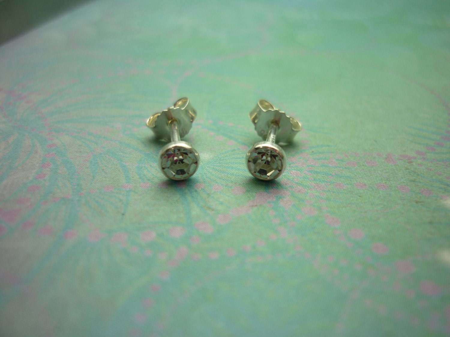 0401~Old Silver Earrings