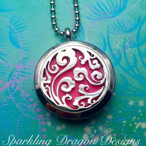 Aromatherapy Locket - Stainless Steel - Diffuser Necklace - Essential Oil Locket - Diffuser Locket - Aromatherapy Jewelry - Oil Diffuser