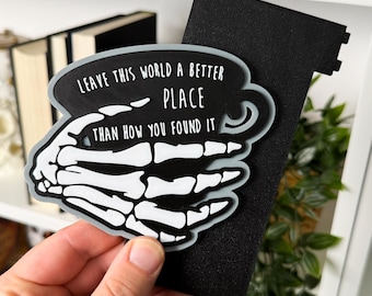 Suriel Tea Cup Book Insert - Fantasy Reader Gift