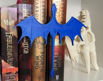 Fourth Wing Daggertail Dragon Book Insert | 3D Printed PLA