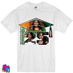 Graduation Shirts for Seniors and Grads | Class of 2025 | Custom and Personalized Grad Apparel for High School and College | Custom Tees