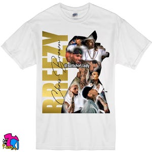 Chris Brown Breezy Bowl Konzert-T-Shirt - Gildan Heavy Cotton