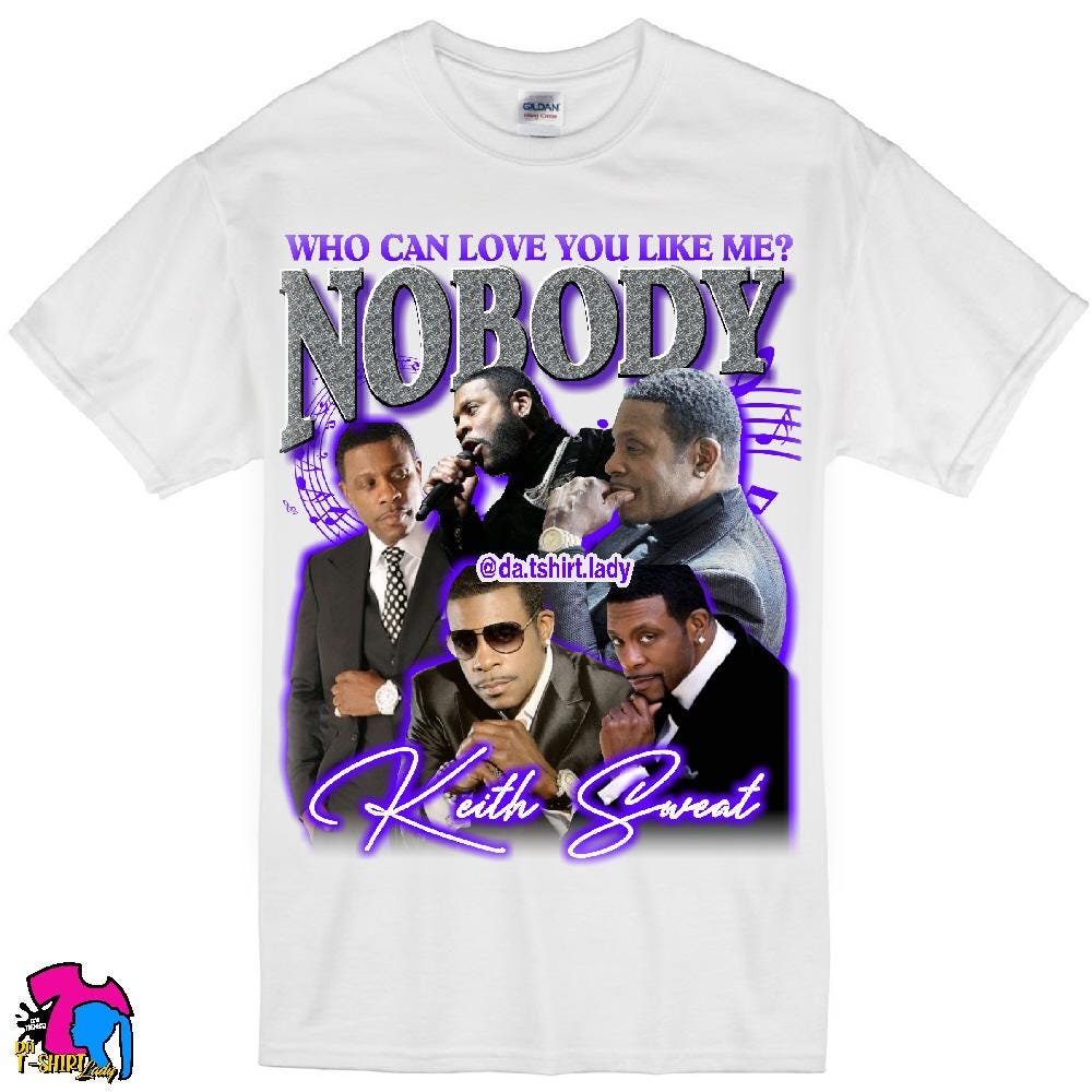 Keith Sweat Tour | Who Can Love You Like Me | Nobody | The Sweat Hotel | Keith Sweat Concert Shirt | Make It Last Forever