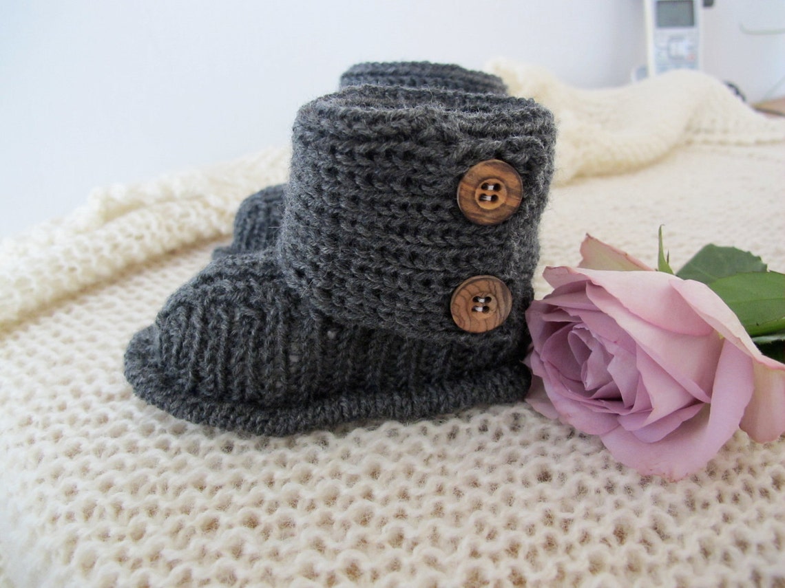 Baby Uggs KNITTING PATTERN in English Etsy