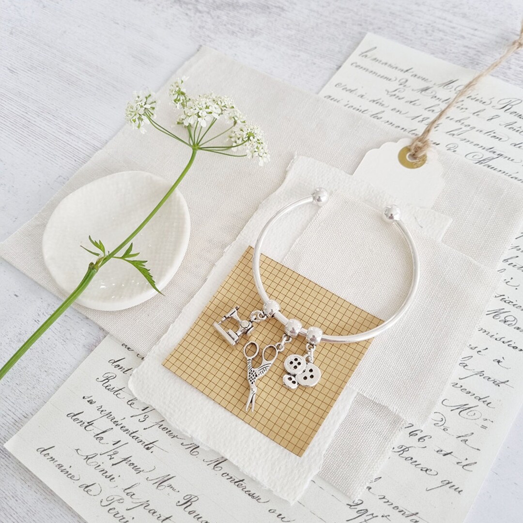 Sewing Charm Bracelet Makes a Perfect Gift for a Seamstress a Etsy UK