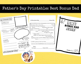 Fathers Day Ad Lib Etsy