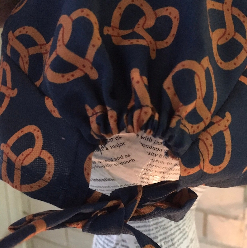 Scrub Cap Sewing Pattern Fat Quarter Surgical Scrub Hat Sewing Etsy