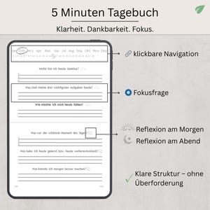 pdf-bestand met dankbaarheidsdagboek van 5 minuten: dagelijkse mindfulness-reflectie (digitale download van GoodNotes-sjabloon) afbeelding 2