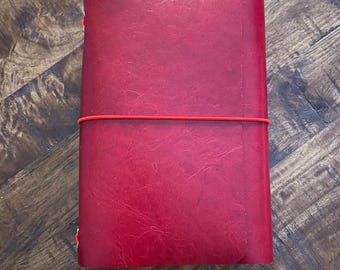 Red Leather Journal