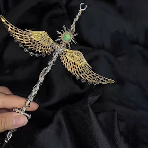 Goddess Scepter Handmade Cigarette Holder , Cigarette Holder for Your Finger , Cigarette Holder Ring , Classy Fashionable Cigarette Holder