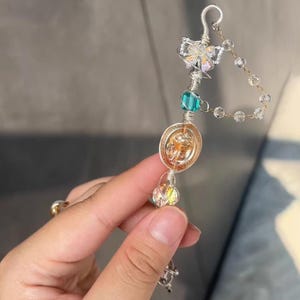 Embossed Rose Cigarette Holder, Crystal Wire Cigarette Holder, Handmade Cigarette Holder, Elegant Cigarette Accessories, Gift for Her