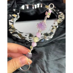 Amethyst Cigarette Holder, Crystal Wire Wrapped Cigarette Holder Handmade, Custom Cigarette Holder, Fashionable Cigarette Holder