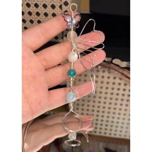 Butterfly Cigarette Holder,Crystal Beaded Cigarette Holder,Handmade Wire Wrapped Cigarette Holder,Customizable Beaded Color Cigarette Holder