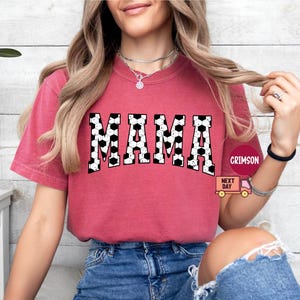 Comfort Colors® Cute Soccer Mama Shirt, Mothers day Gift For Soccer Mom, Gift For Soccer Lover Mom Shirt, Mothers Day, Soccer Season Mom Tee