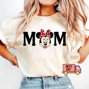 Comfort Colors Disney Minnie Mom and Dad Shirt, Disney Family Couple Trip Shirt, Mickey Dad Shirt, Minnie Aunt and Uncle Tee, Grammy Grandpa