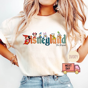 Comfort Colors Disneyland The Original Shirt,Mickey Disney Shirt,Mickey and Friends Shirt,Disneyland Shirt,Shirt for Women,Disney Family Tee