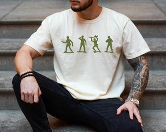 Comfort Colors® Army Toy Story Shirt, Toy Story Shirts, Toy Army Soldiers Shirt, Funny Toy Story T-Shirt, Hollywood Studios T-Shirt