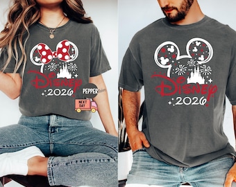 Comfort Colors® Disney 2026 Shirt, Disneyland Familienurlaub 2026 Shirt, Disney Familienreise Shirt, Disney Familienurlaub Shirt, Disney Geschenk