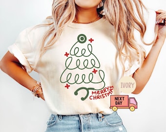 Camiseta de Navidad con estetoscopio, sudadera navideña, regalo para auxiliar de enfermería, regalo de Navidad, regalo navideño para enfermeras, camiseta navideña para personal médico, enfermera