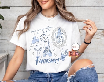Comfort Colors® Disney Mickey Wizard Shirt, Wizard shirt, Magical Shirt, Vintage Wizard Shirt, Disney Family Vacation, Disney Trip Shirt