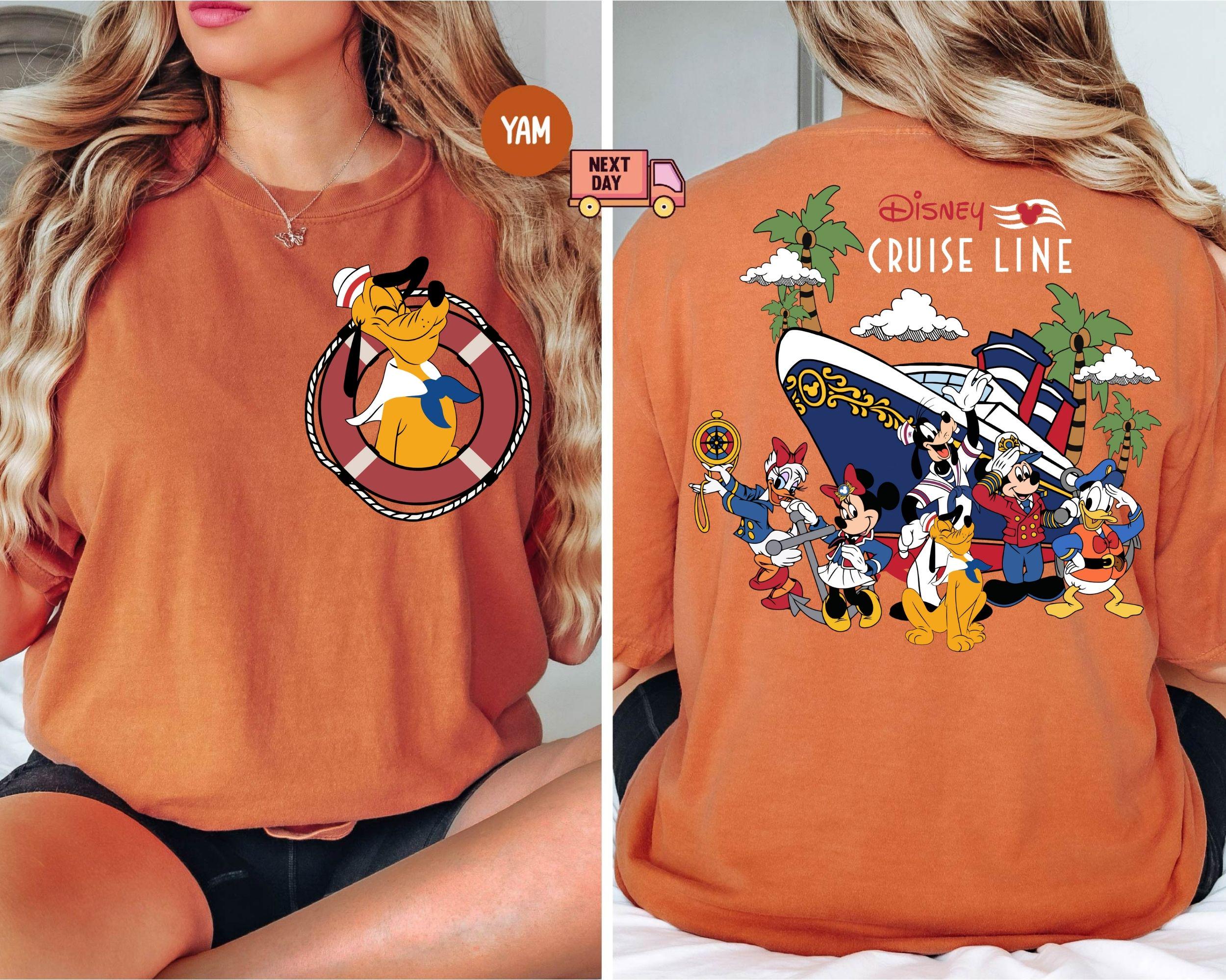 Comfort Colors® パーソナライズ ディズニー クルーズ ミッキー