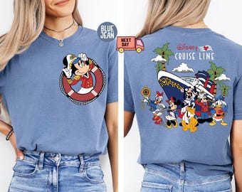 Comfort Colors® パーソナライズ ディズニー クルーズ ミッキー
