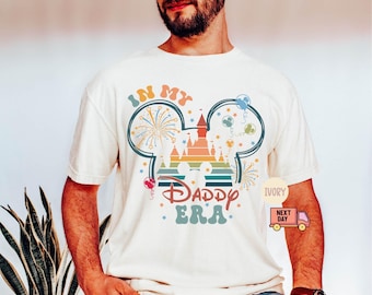 Comfort Colors® In My Disney Dad Era Shirt, Disney Dad Era Shirt, Gift for Dad, Father's Day Shirt,Disney World,Disneyland Trip 2025,Dad Tee