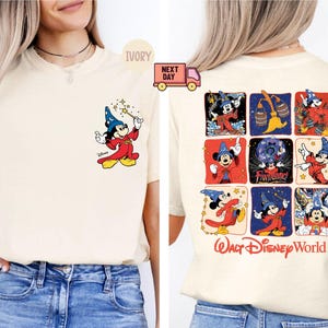 Comfort Colors® Disney Fantasia T-Shirt, Mickey Magic Shirt, Fantasia Sorcerer T-Shirt, Fantasmic Tee, Disney Trip Shirt,Magic Kingdom Shirt