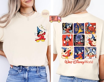 Comfort Colors® Disney Fantasia T-Shirt, Mickey Magic Shirt, Fantasia Sorcerer T-Shirt, Fantasmic Tee, Disney Trip Shirt,Magic Kingdom Shirt