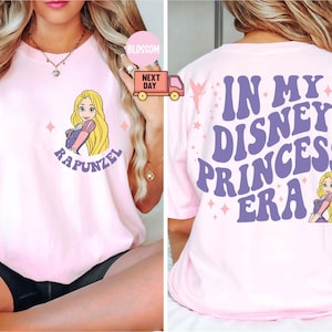 Disney Princess Shirt, In My Disney Princess Era Sweatshirt, Disneyworld Girls Trip Tee, Disneyland Vacation Shirt, Princess Matching Tee