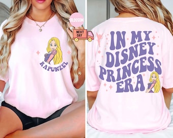Maglietta Principessa Disney, Felpa In My Disney Princess Era, Maglietta Viaggio per Ragazze a Disneyworld, Maglietta Vacanza a Disneyland, Maglietta Abbinata Principessa