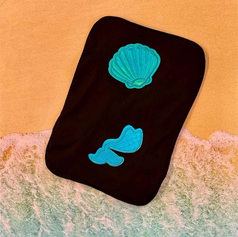 Ostomy Bag Cover with Mermaid and Shell
