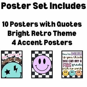 Printable Classroom Posters Middle School High School - Etsy