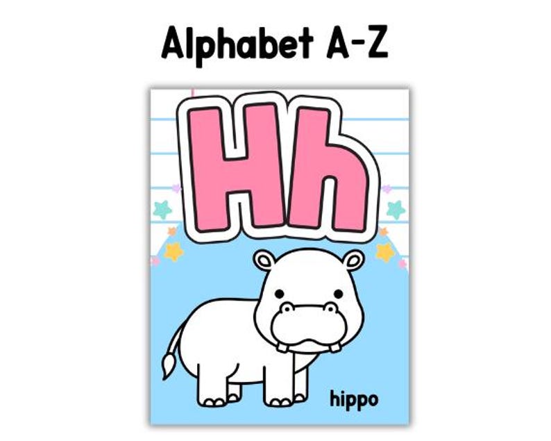 Pastel Alphabet Posters A-Z Notebook Theme Classroom Decor for ...