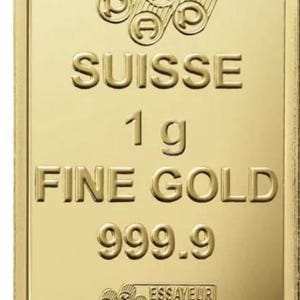 1 Gram Gold bar 24 karat, Costco