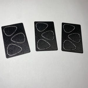 Plectrumkaarten voor portemonnee (set van 3)