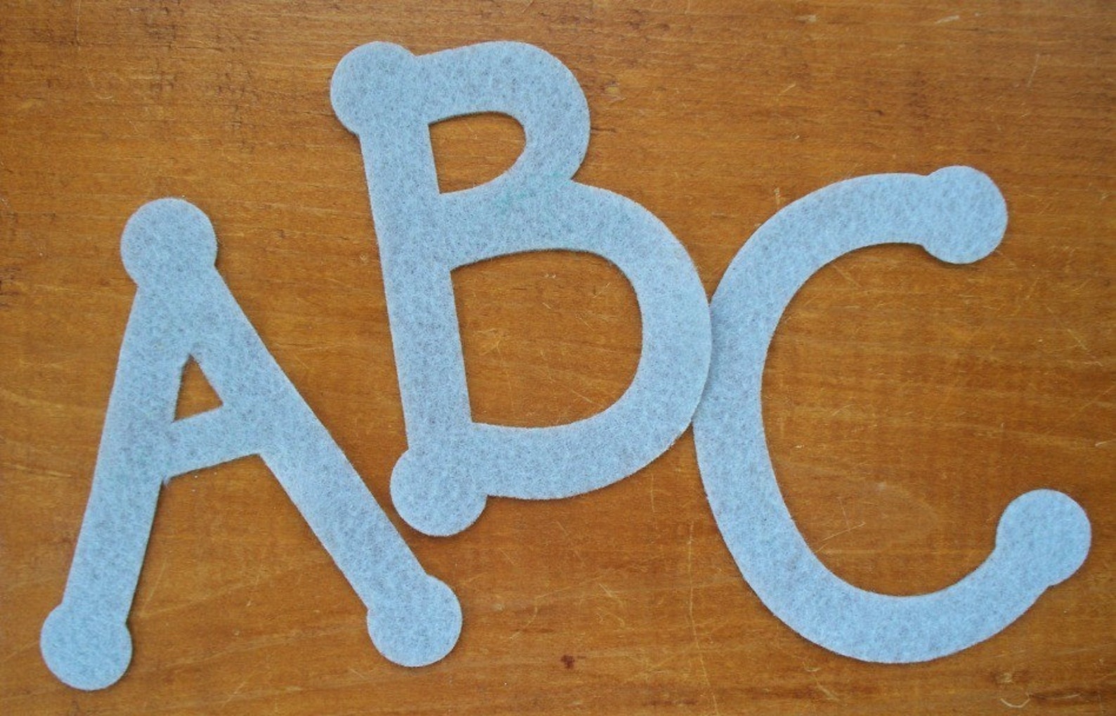 Die Cut Felt Chunky 4 Alphabet Lower Case Craft Felt Etsy