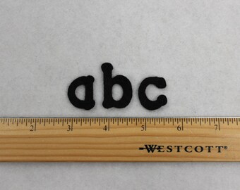 Alphabet Sassy Serif 1.25 " Lower case,  your color choice