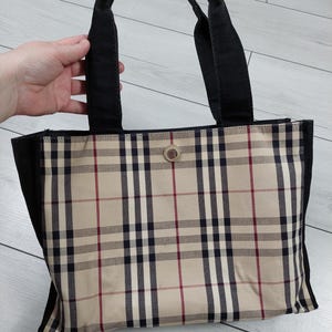 Burberry Nova Check Tote - Etsy