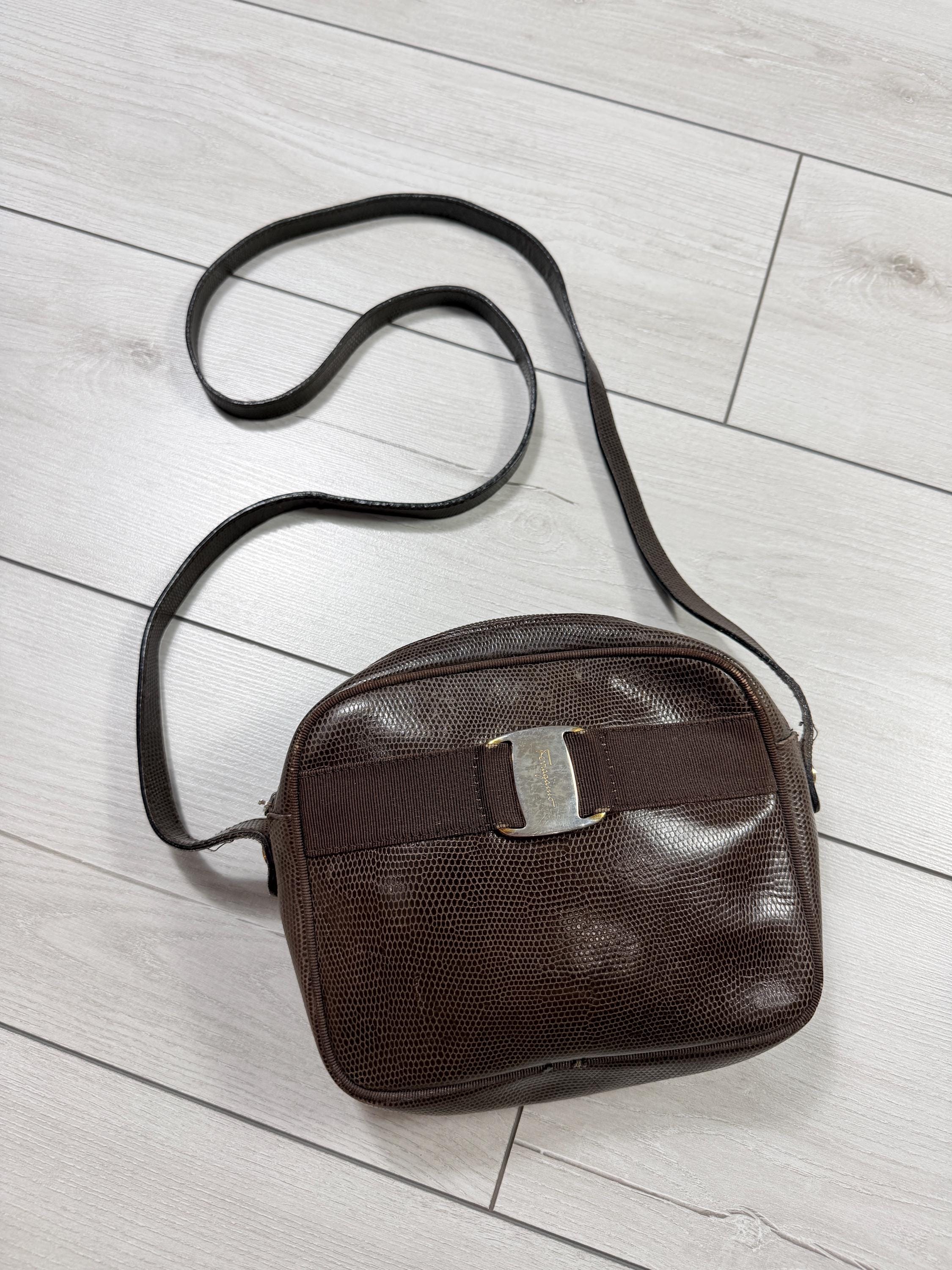 Vintage Salvatore Ferragamo Bag - Etsy