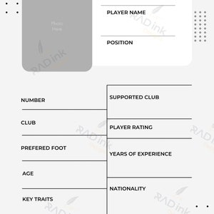 Football Planner - Player Development Journal - Etsy