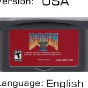 ドゥーム - 任天堂ゲームボーイアドバンス。ケース付きGBAカート ドゥーム - 任天堂ゲームボーイアドバンス。ケース付きGBAカート