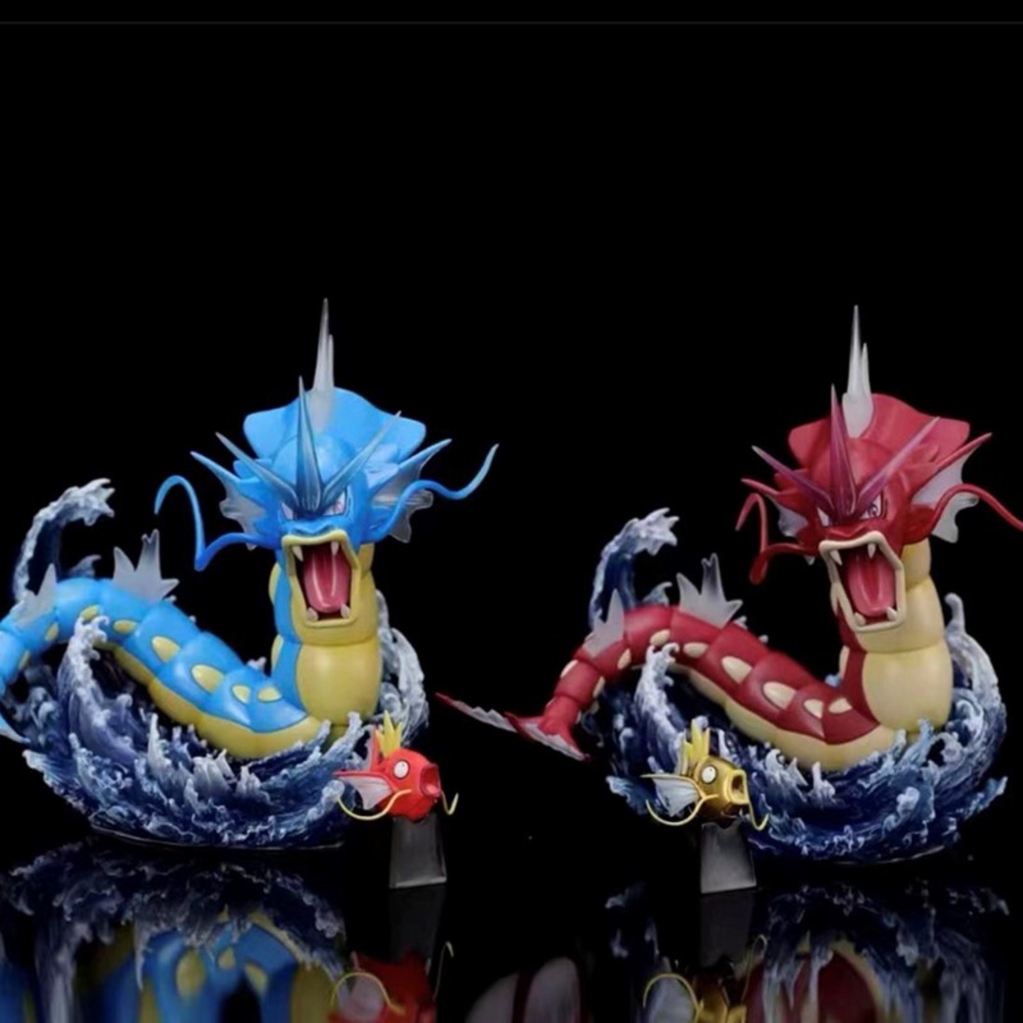 Figurine Pokémon Gyarados Articulée 30.5cm Avec Support - Collection Combat Épique Officielle