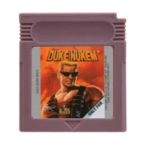 Duke Nukem - Gameboy Game Cartridge