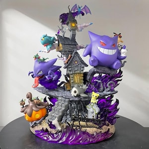 Ghost tower statue