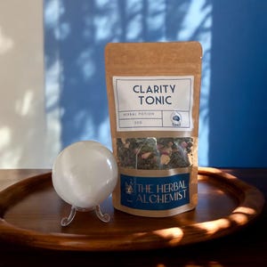 Clarity Tonic - Kräutertee für Fokus & geistige Klarheit | Bio-Blättertee für Konzentration