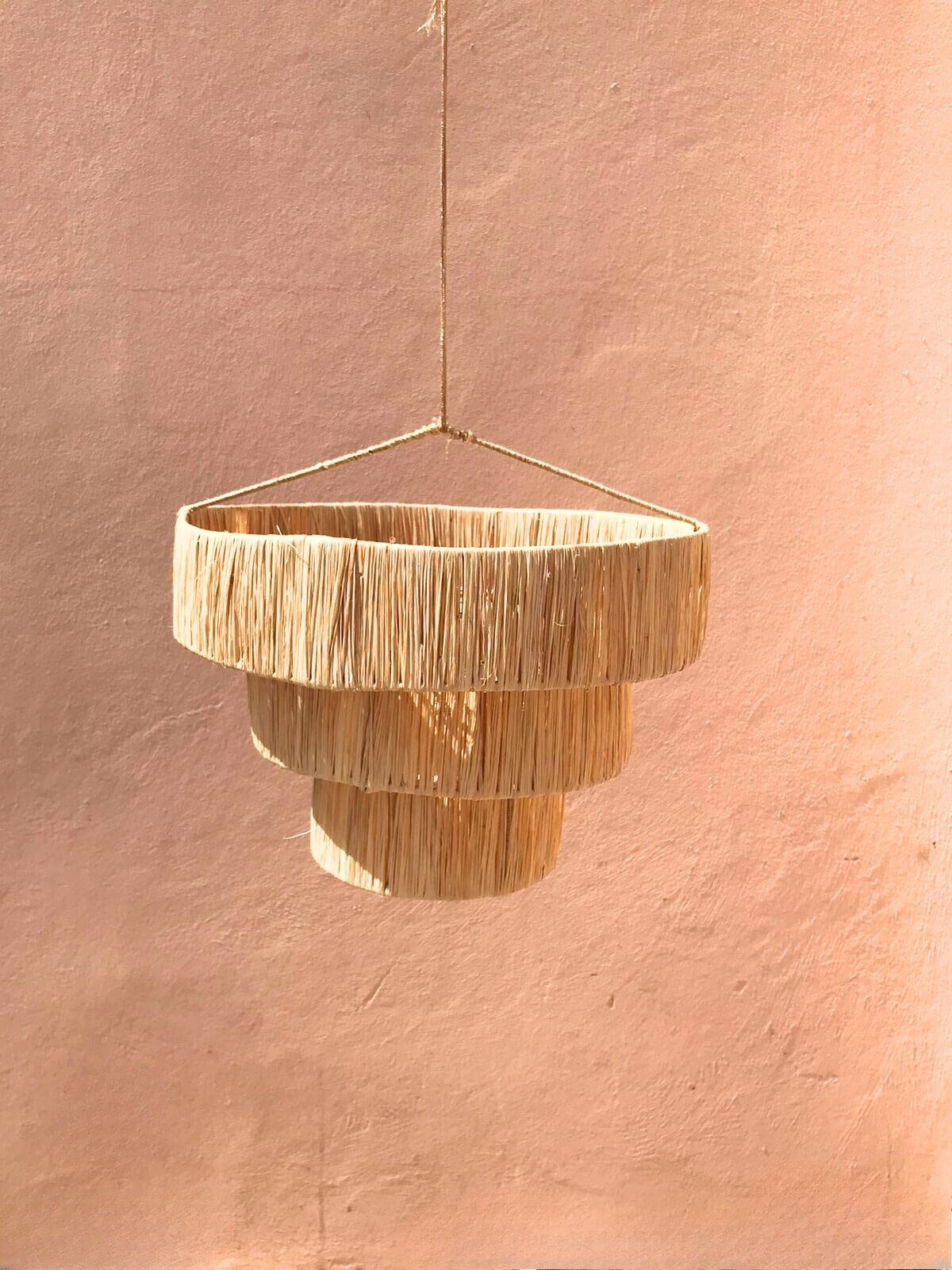 Geweven rotan lampenkap, handgemaakte hanglamp, rieten bamboe verlichting voor keuken eetkamer, keukeneiland kroonluchter hangend