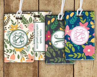 personalized bag tag etsy