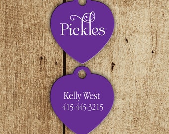 Pickle shaped dog tag sales